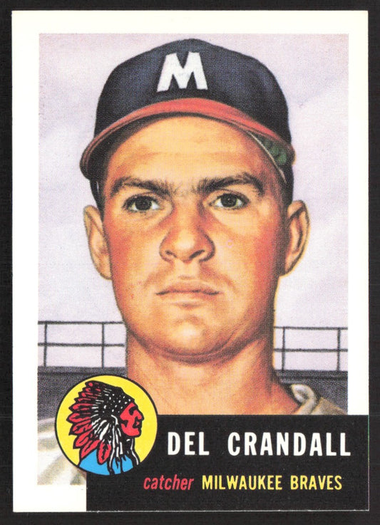 1991 Topps Archives 1953 #197 Del Crandall