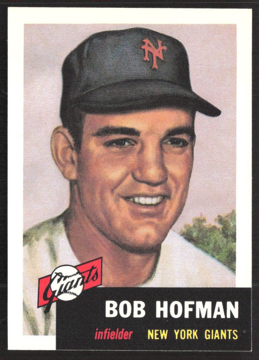 1991 Topps Archives 1953 #182 Bob Hofman