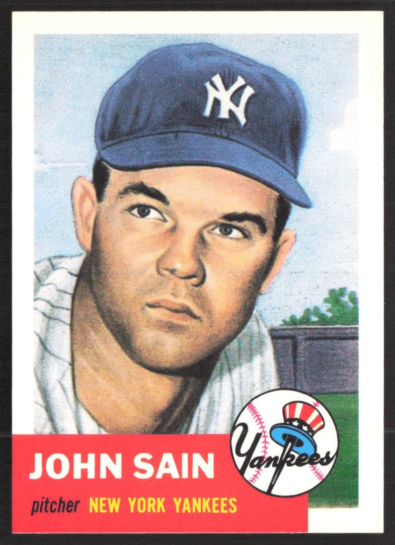 1991 Topps Archives 1953 #119 John Sain