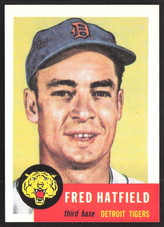 1991 Topps Archives 1953 #163 Fred Hatfield