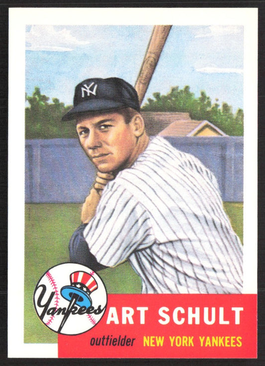 1991 Topps Archives 1953 #167 Art Schult