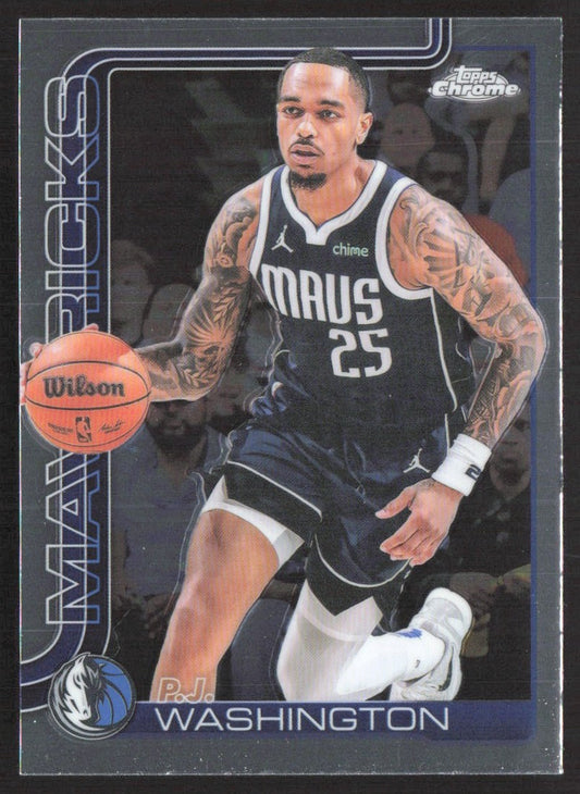 2025-26 Topps Chrome P.J. Washington #19