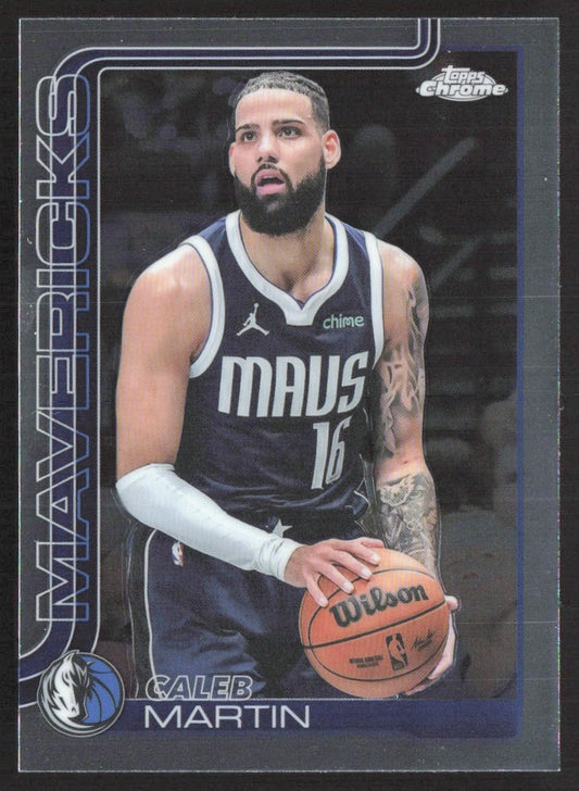 2025-26 Topps Chrome Caleb Martin Refractor #87