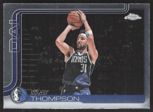 2025-26 Topps Chrome Klay Thompson Refractor #42