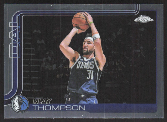 2025-26 Topps Chrome Klay Thompson #42