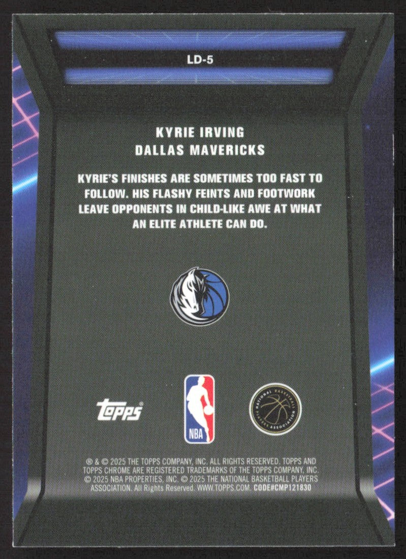2025-26 Topps Chrome Kyrie Irving Loading ... #LD-5