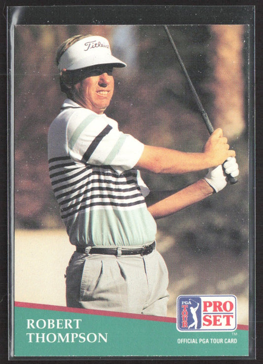 1991 Pro Set PGA Tour Robert Thompson #18 RC