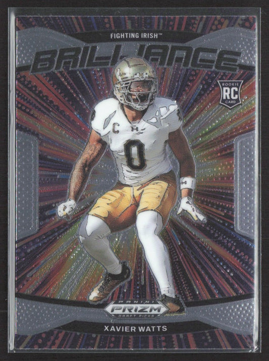 2025 Panini Prizm Draft Picks Xavier Watts Brilliance #25