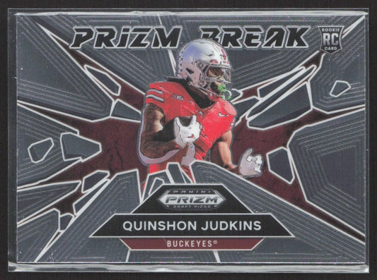 2025 Panini Prizm Draft Picks Quinshon Judkins Prizm Break #9