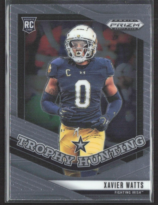 2025 Panini Prizm Draft Picks Xavier Watts Trophy Hunting #25