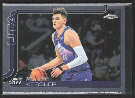 2025-26 Topps Chrome Walker Kessler Refractor #205