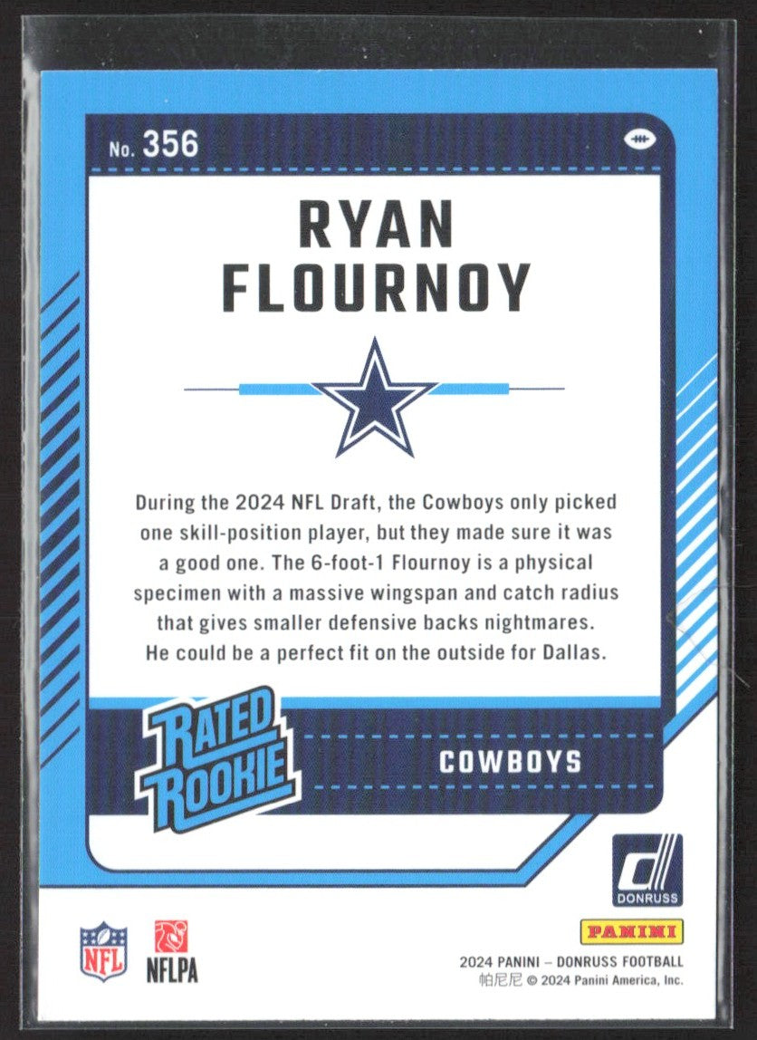 2024 Donruss Ryan Flournoy Press Proof Yellow #356 RC
