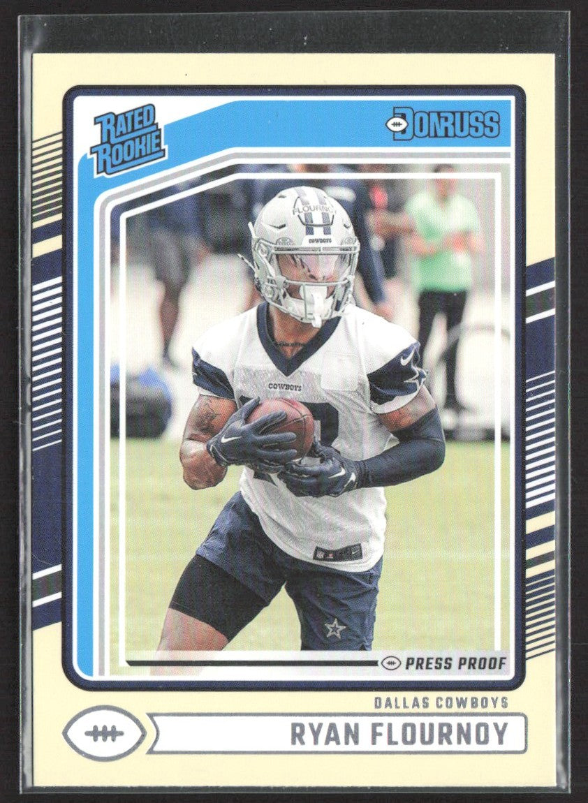 2024 Donruss Ryan Flournoy Press Proof Yellow #356 RC