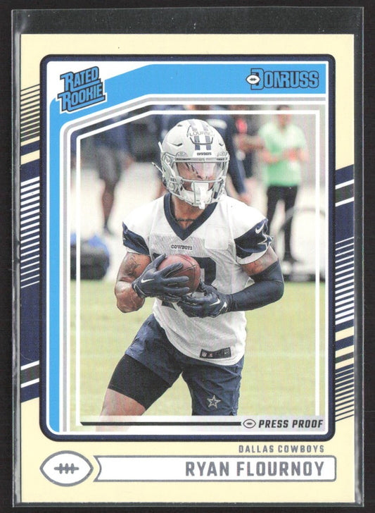 2024 Donruss Ryan Flournoy Press Proof Yellow #356 RC