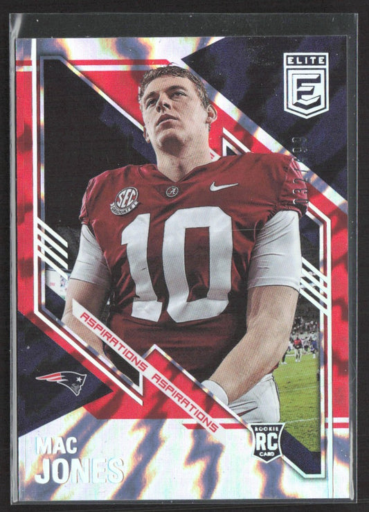 2021 Donruss Elite Mac Jones Aspirations Shimmer #178 #/499 SN,RC