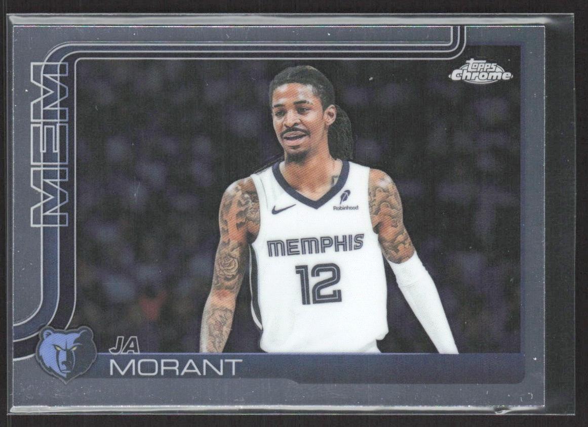 2025-26 Topps Chrome Ja Morant #158
