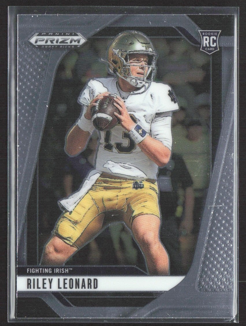 2025 Panini Prizm Draft Picks Riley Leonard Prizms Silver #76