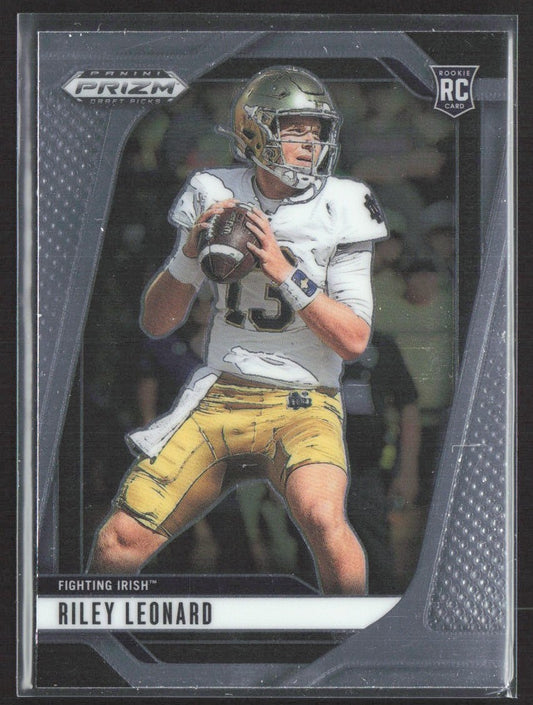 2025 Panini Prizm Draft Picks Riley Leonard Prizms Silver #76