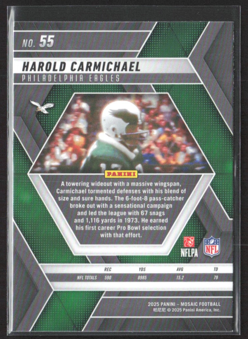 2025 Panini Mosaic Harold Carmichael #55