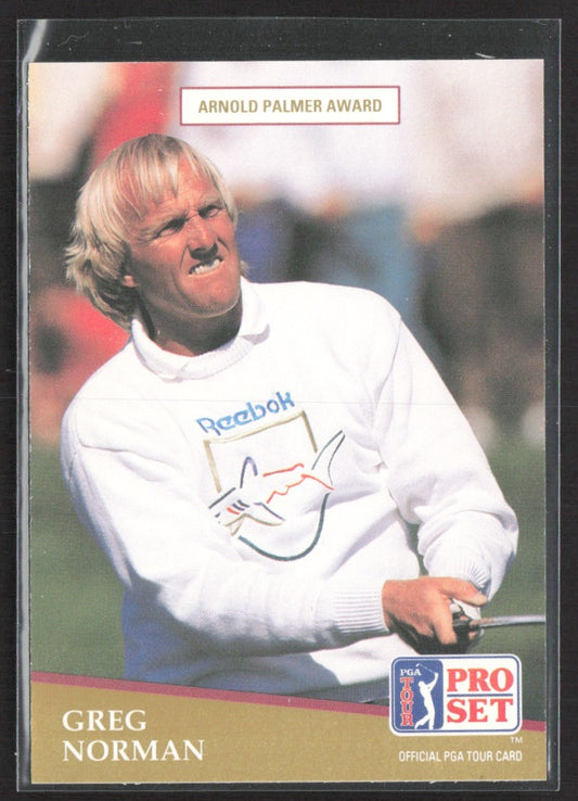 1991 Pro Set PGA Tour Greg Norman #282