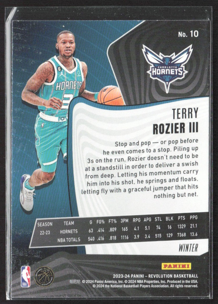 2023-24 Panini Revolution Terry Rozier III Winter #10