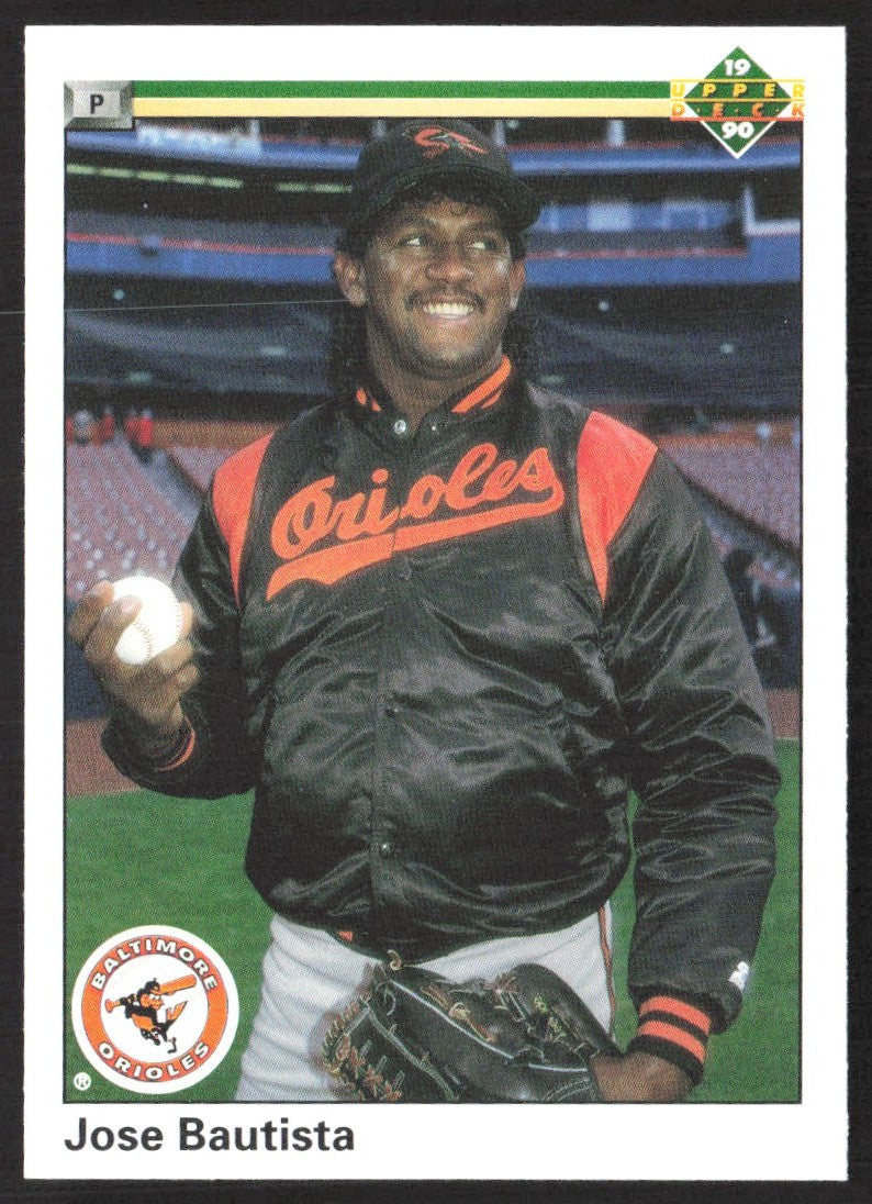 1990 Upper Deck 8 Jose Bautista