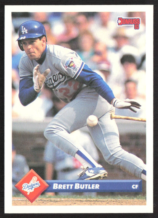 1993 Donruss 86 Brett Butler