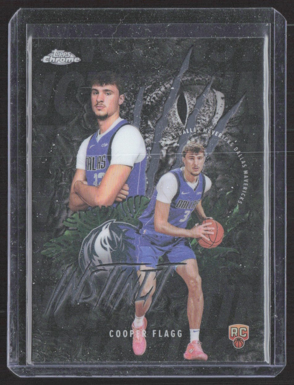 2025-26 Topps Chrome Cooper Flagg Instinct #INS-11