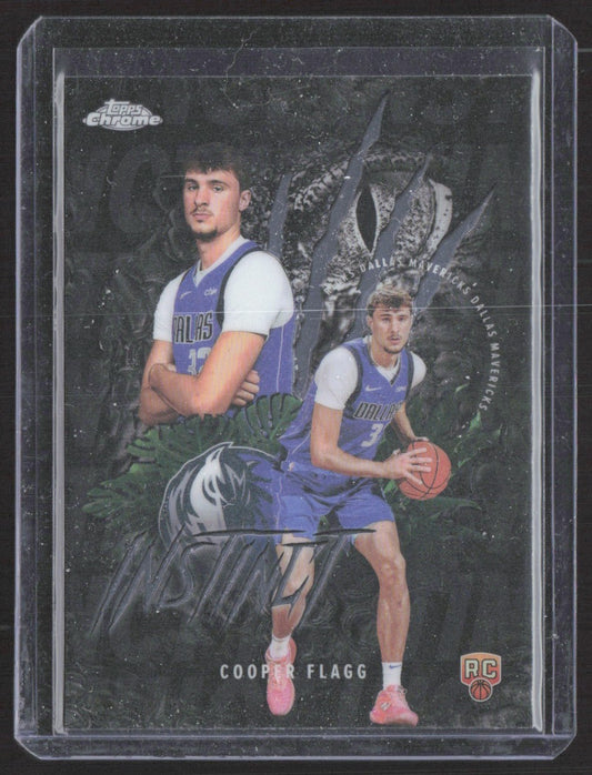 2025-26 Topps Chrome Cooper Flagg Instinct #INS-11