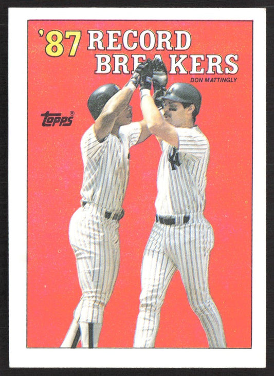 1988 Topps 2 Don Mattingly