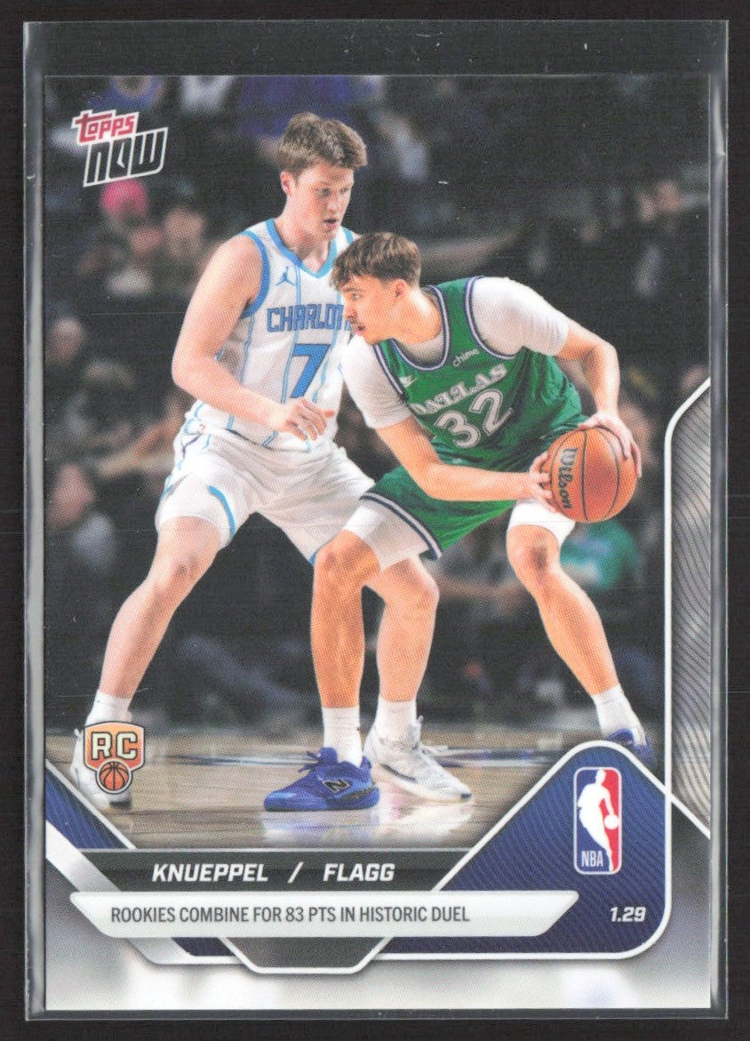 2025-26 Topps Now Kon Knueppel / Cooper Flagg #152