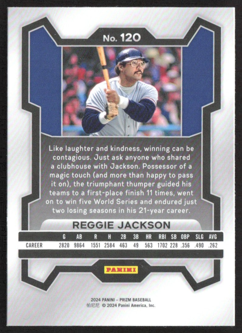 2024 Panini Prizm 120 Reggie Jackson