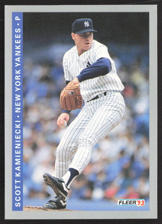 1993 Fleer 651 Scott Kamieniecki