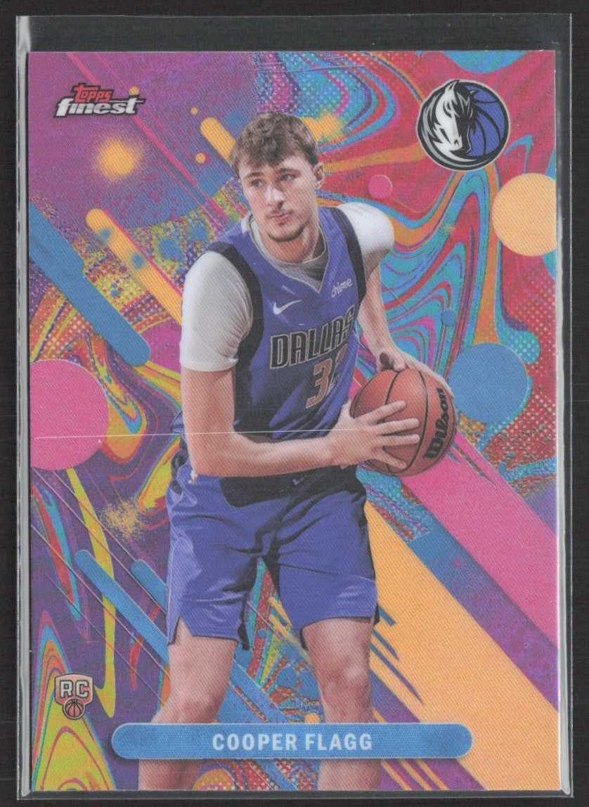 2025-26 Finest Cooper Flagg Oil Spill Refractor #1 RC