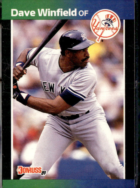 1989 Donruss #159 Dave Winfield