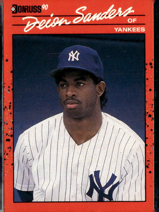 1990 Donruss #427 Deion Sanders