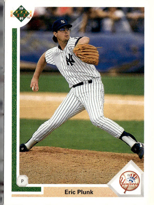 1991 Upper Deck #695b Eric Plunk