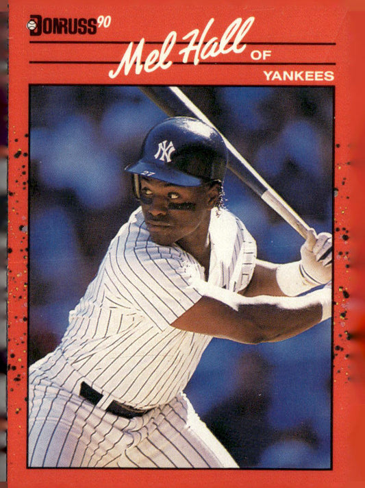 1990 Donruss #598 Mel Hall