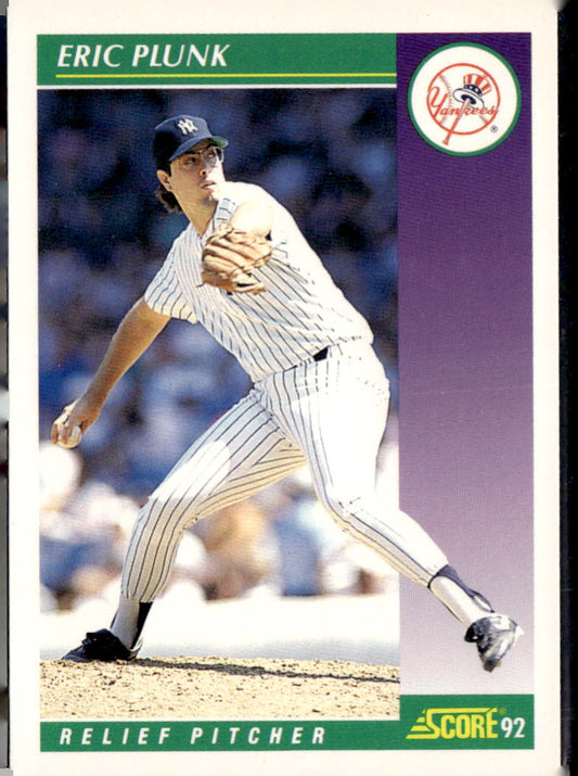 1992 Score #379 Eric Plunk