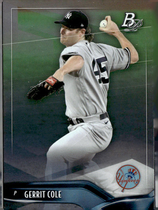 2021 Bowman Platinum #77 Gerrit Cole