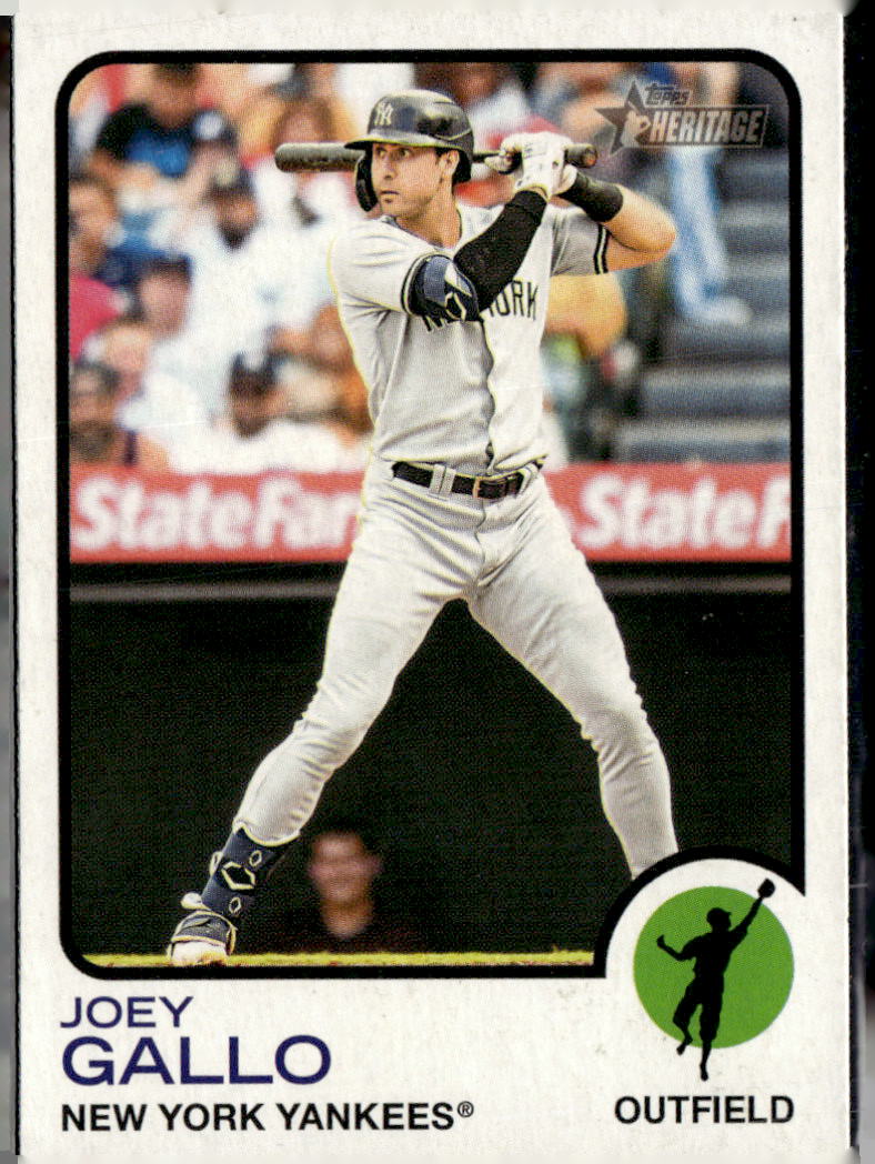 2022 Topps Heritage #339 Joey Gallo