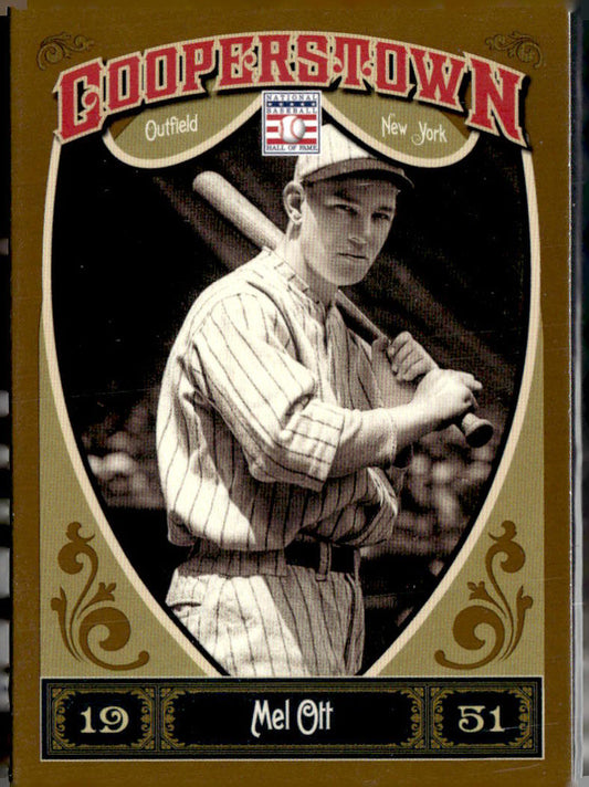 2013 Panini Cooperstown #31 Mel Ott