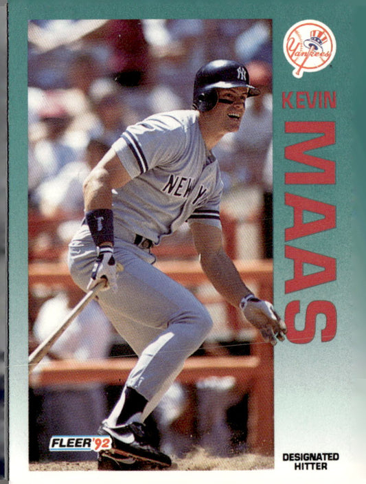 1992 Fleer #236 Kevin Maas