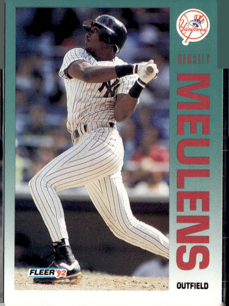 1992 Fleer #238 Hensley Meulens