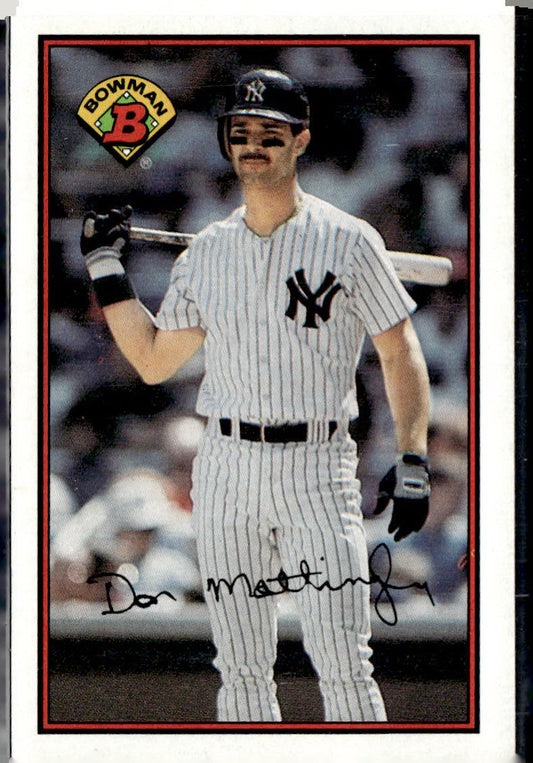 1989 Bowman #176 Don Mattingly