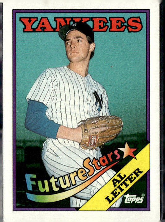 1988 Topps Al Leiter #18b RC