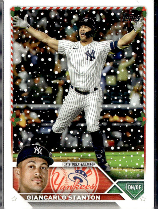 2023 Topps Holiday #H25 Giancarlo Stanton