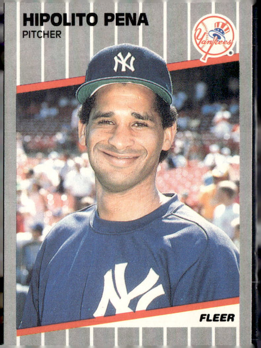 1989 Fleer #263 Hipolito Pena