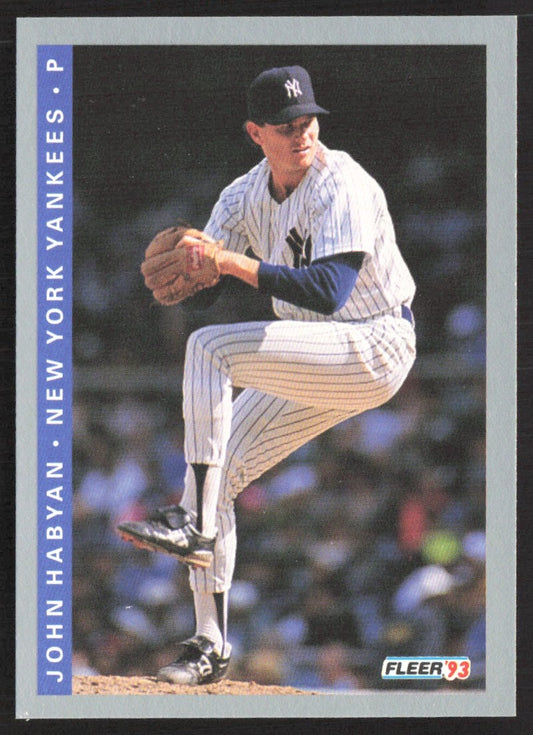 1993 Fleer 277 John Habyan