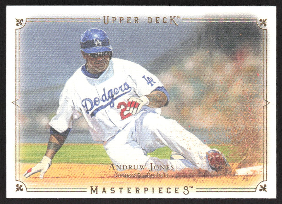2008 Upper Deck Masterpieces 42 Andruw Jones